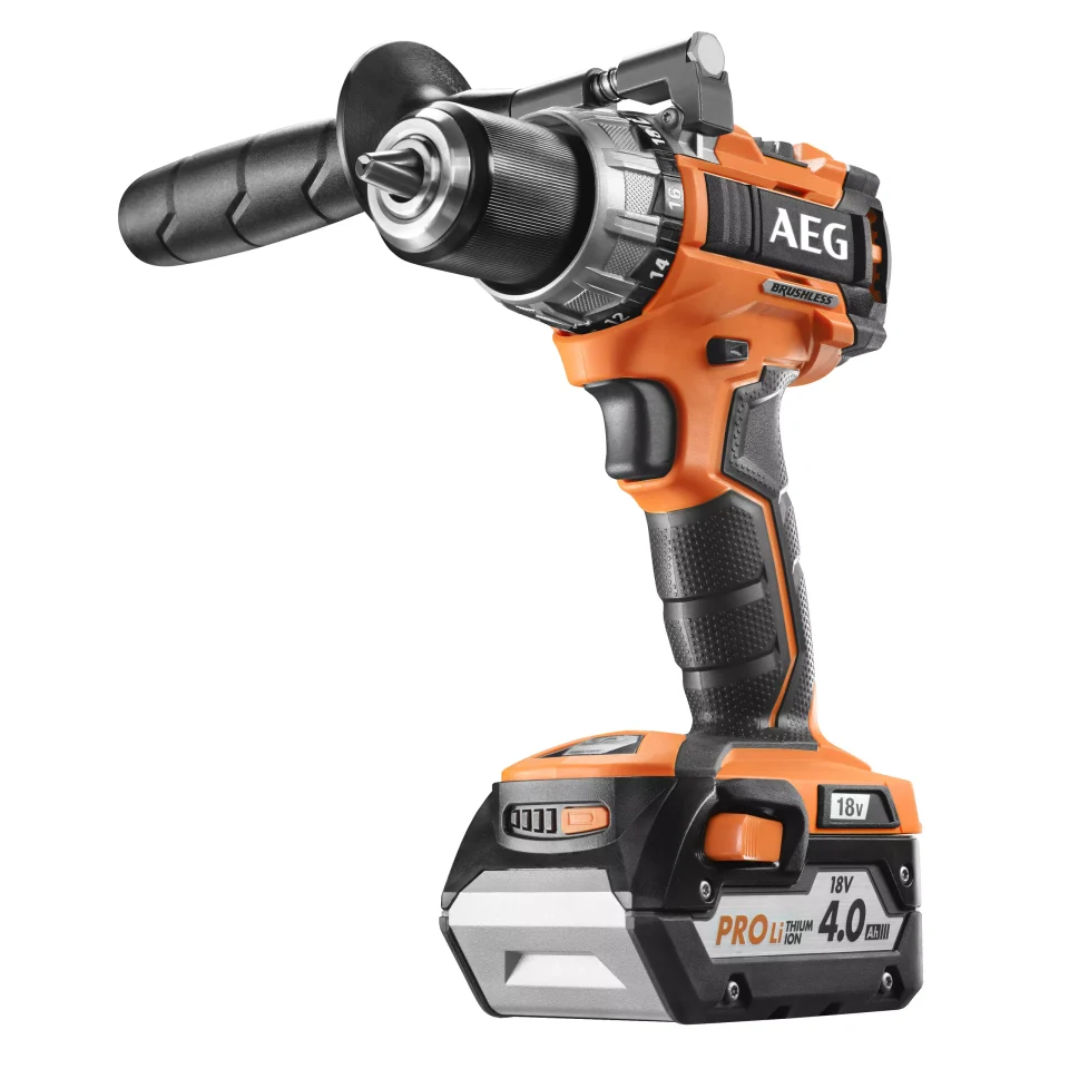 AEG BS 18C2BLLI-402C Çift Akülü Darbeli Matkap