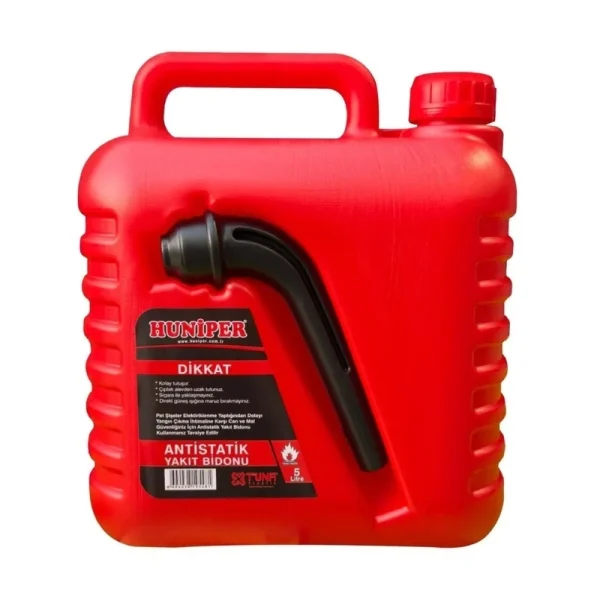 HUNİPER OTT-11006 Plastik Benzin Bidonu 5LT