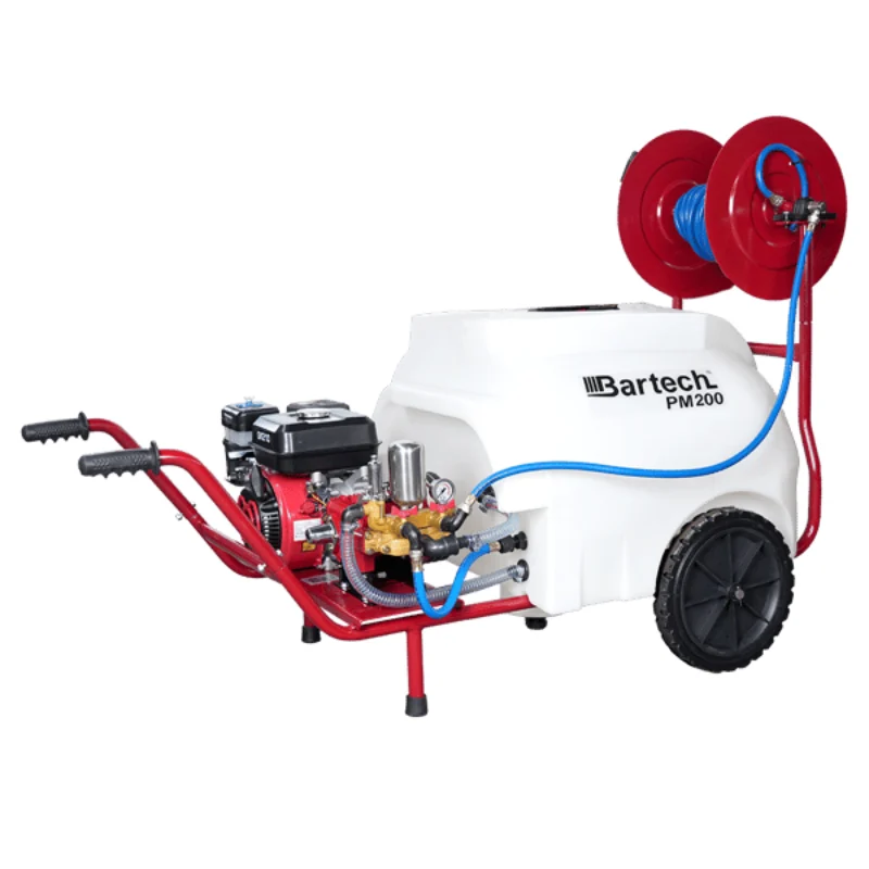 Bartech PM-200-22 İlaçlama Makinesi 22 Lik Pompa 200 Litre