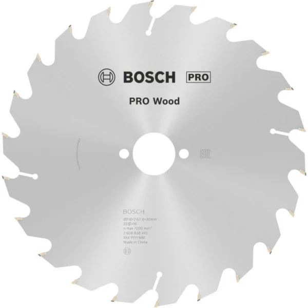 Bosch OPW Daire Testere Bıçağı 216x30 mm 22 Diş