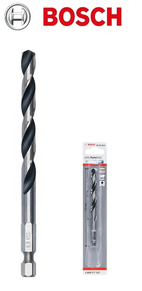 Bosch HSSPointTeQ HEX Metal Matkap Ucu 3mm