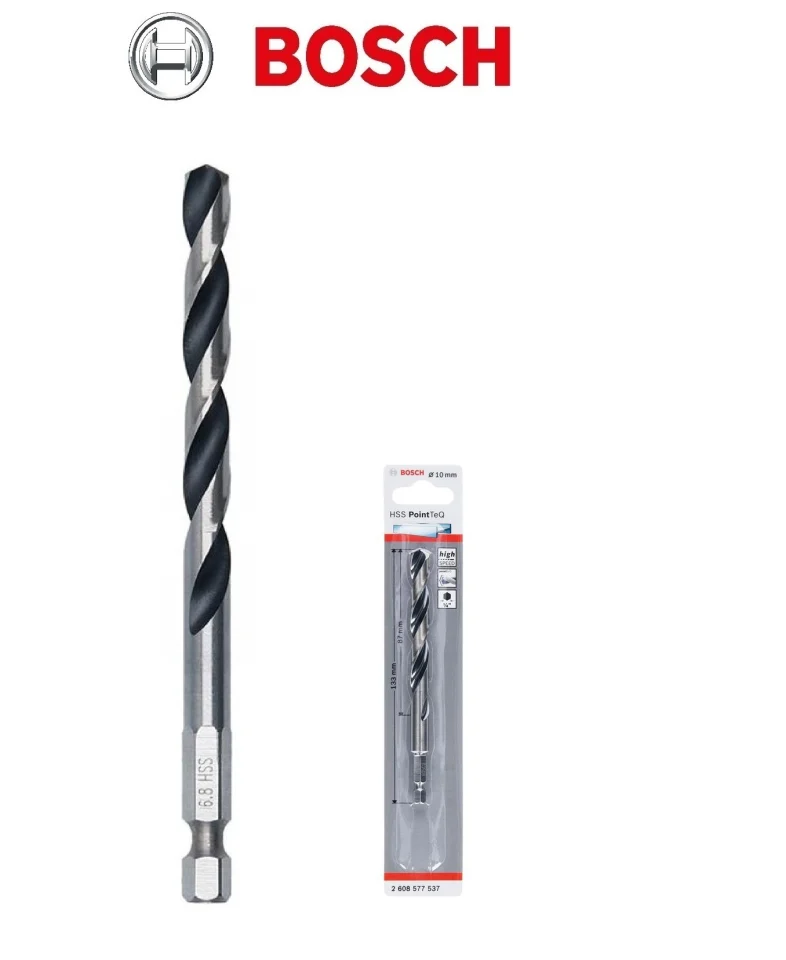 Bosch 4.2mm HSS PointTeQ 1/4inç Altıgen Şaftlı Metal Matkap Ucu