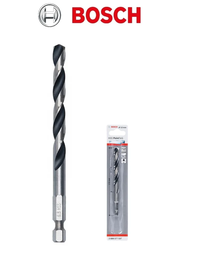 Bosch 4.5mm HSS PointTeQ 1/4inç Altıgen Şaftlı Metal Matkap Ucu