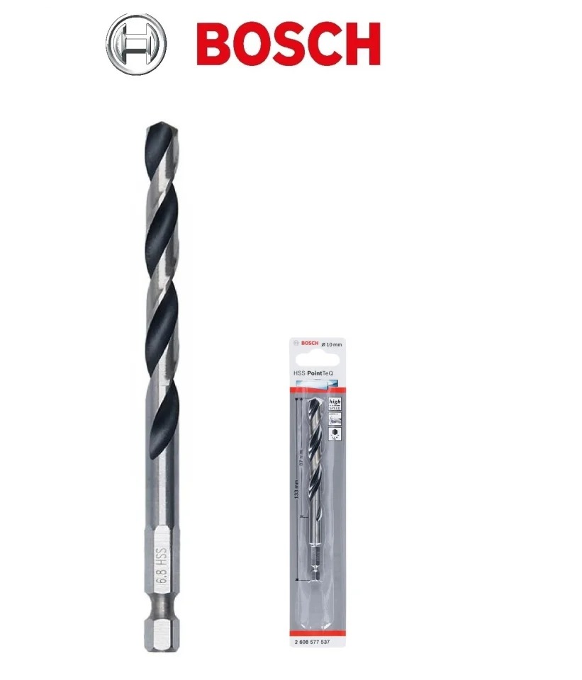 Bosch 5.5mm HSS PointTeQ 1/4inç Altıgen Şaftlı Metal Matkap Ucu
