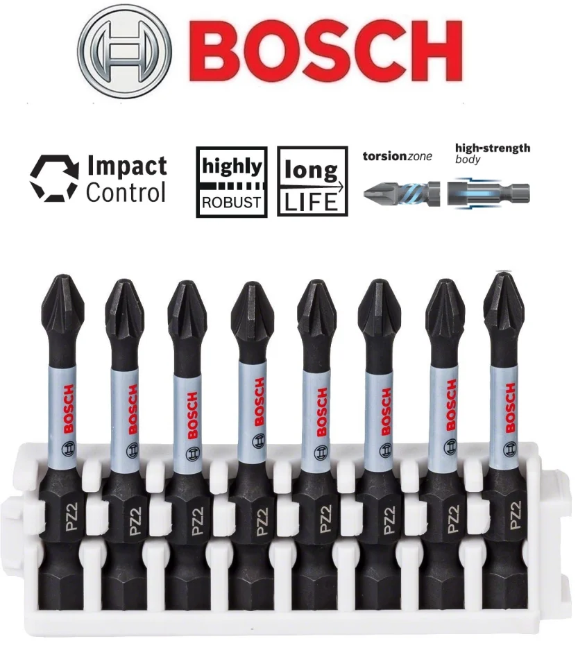 Bosch 2608522331 50mm PZ2 (8x) Impact Control Vidalama Ucu