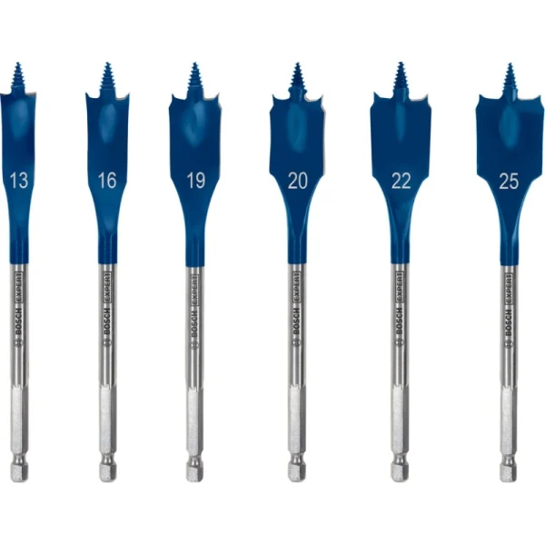 Bosch Expert SCS Yaprak Ahşap Matkap Ucu HEX (6Lı)