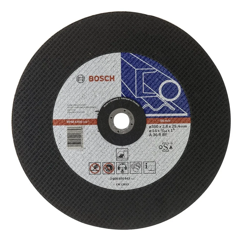 Bosch EXMetal Kesme Taşı 2608600543 350x25,40x2,8 mm Düz