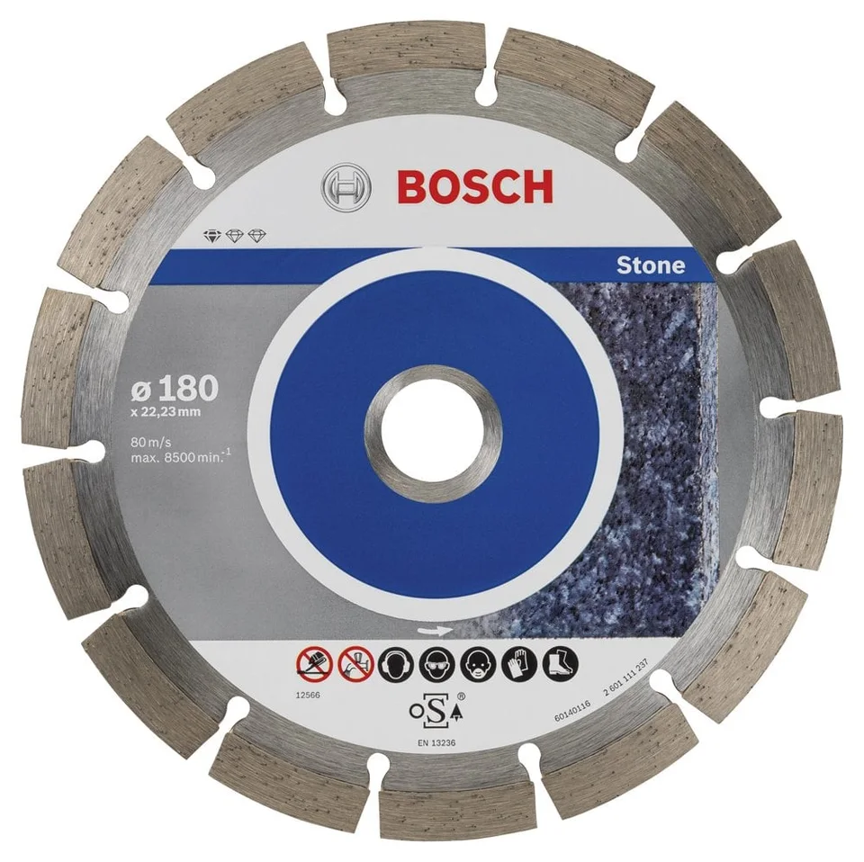 Bosch Elmas Kesme Disk SFStone 180x22 ,23mm 9+1 ( 2608603237 )