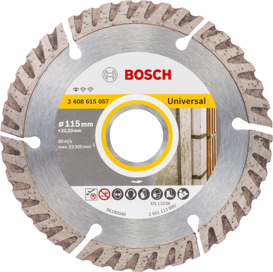 Bosch Elmas Kesme Disk SFUniv 115x22, 23mm 9+1 ( 2608615058 )