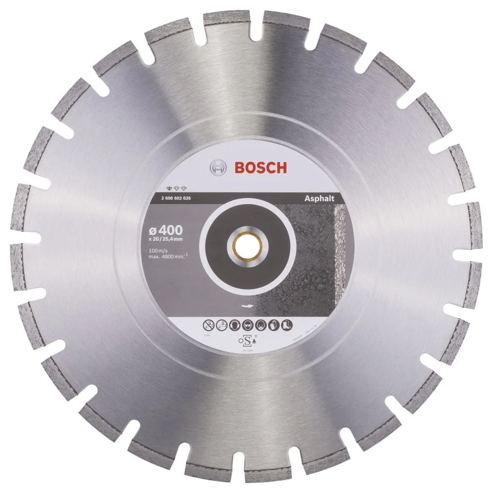 Bosch 2608602626 Asfalt Kesme Diski 400x25x40 20mm