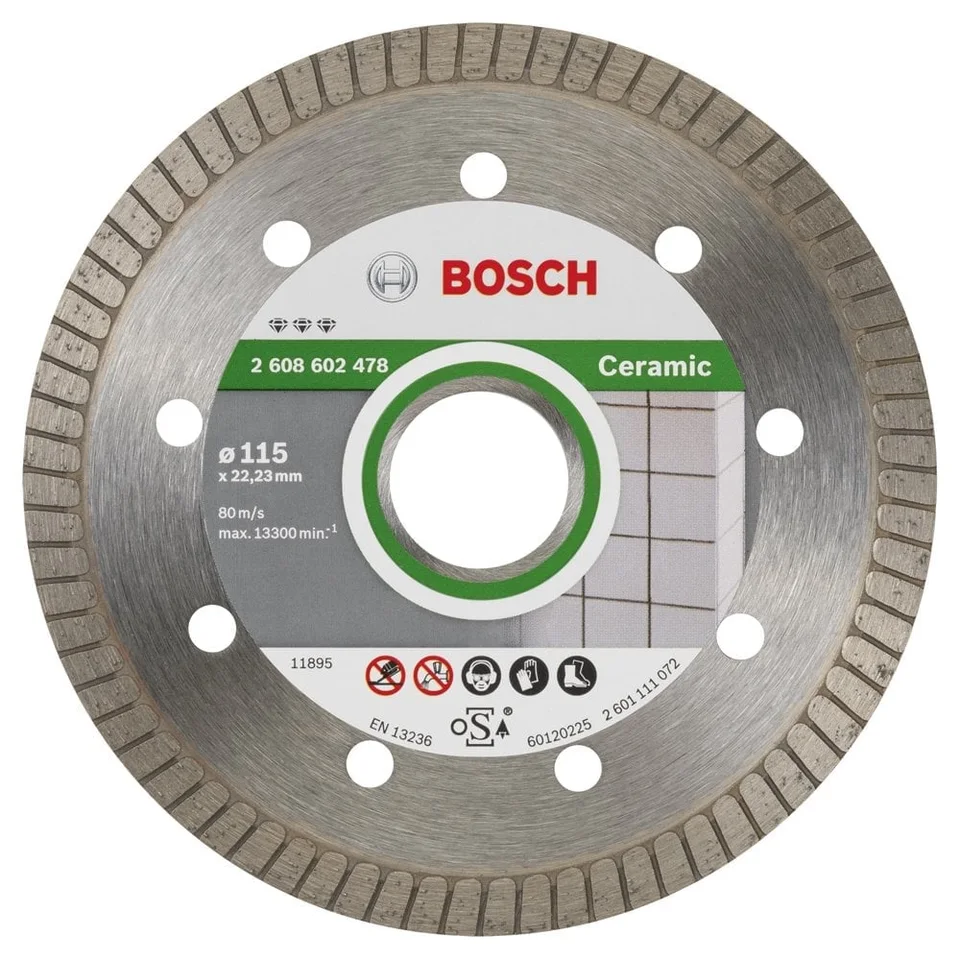 Bosch 115mm x 22.23mm x 1.4mm Elmas Kesme Bıçağı