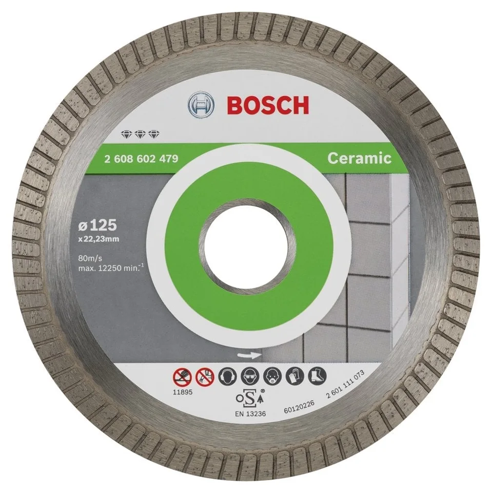 Bosch 125mm x 22.23mm x 1.4mm Elmas Kesme Bıçağı