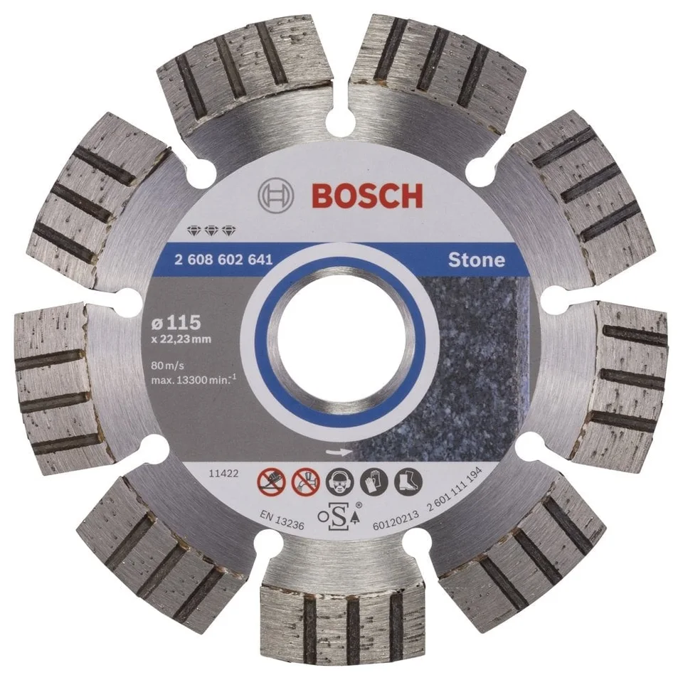 Bosch 115mm x 22.23mm x 2.2mm Elmas Kesme Bıçağı