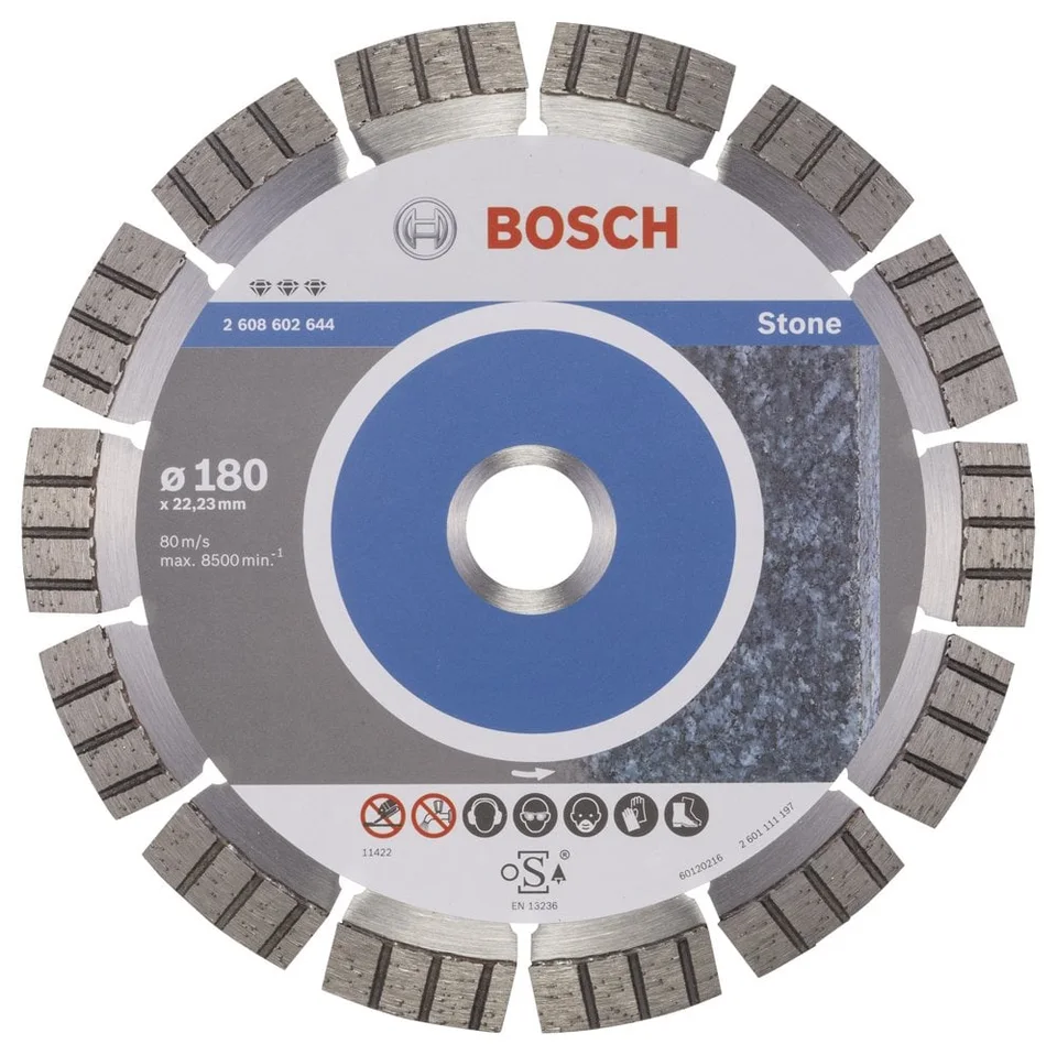 Bosch 180mm x 22.23mm Elmas Kesme Bıçağı