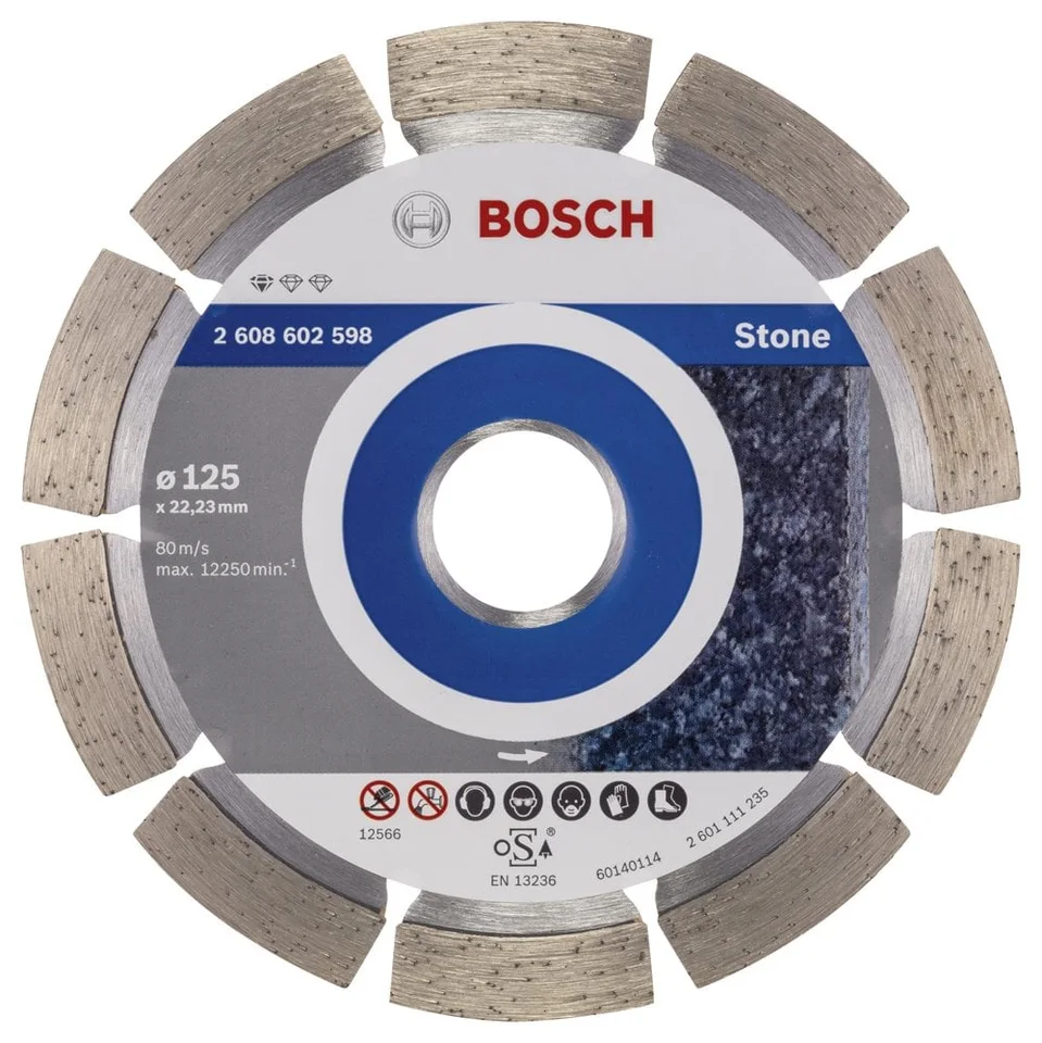 Bosch 125mm x 22.23mm x 1.6mm Elmas Kesme Bıçağı