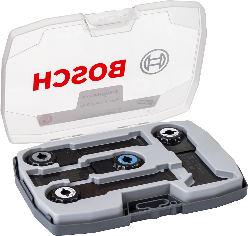 Bosch 3+1 Starlock Max Daldırmalı Daire Testere Bıçakları