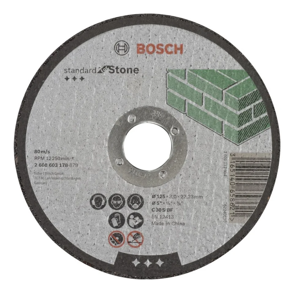 Bosch 2608603178 125mm x 22.23mm x 3mm Düz Kesme Diski