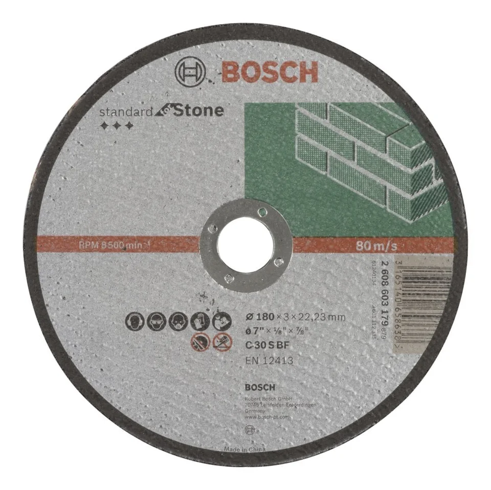 Bosch 2608603179 180mm x 22.23mm x 3mm Düz Kesme Diski
