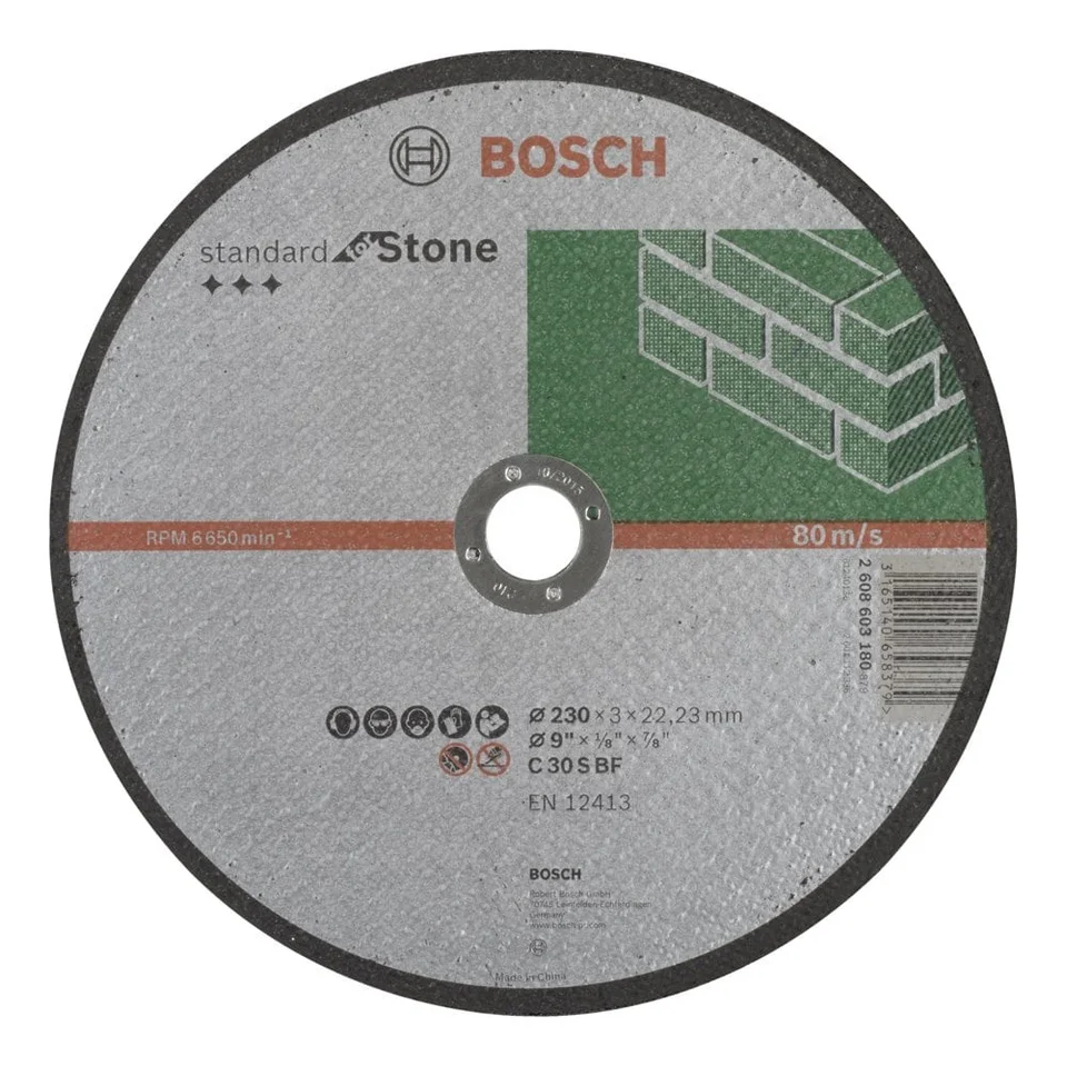 Bosch 2608603180 230mm x 22.23mm x 3mm Düz Kesme Diski