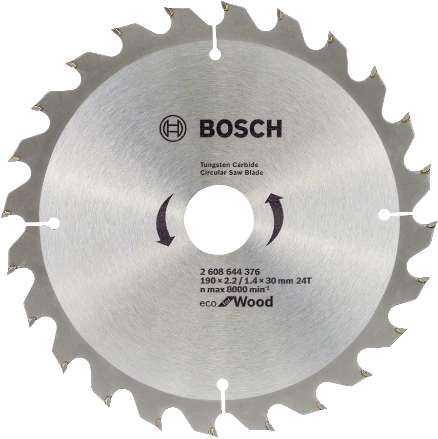 Bosch 190mm x 30mm Kereste Çeşitleri için Daire Testere Bıçağı