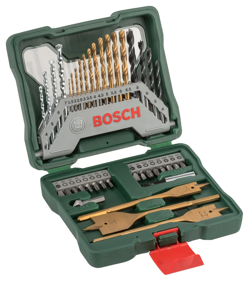 Bosch 2607019600 X-Line 40 Parça Titanyum Karışık Aksesuar Seti