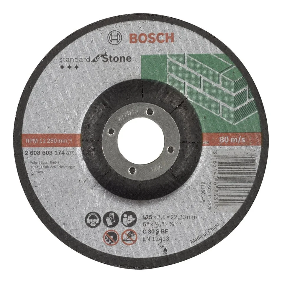 Bosch Stone Bombeli 125*2,5 mm Standard 2608603174