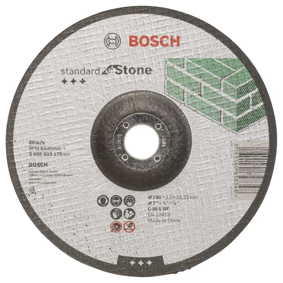 Bosch Stone Bombeli 180*3,0 mm Standard 2608603175