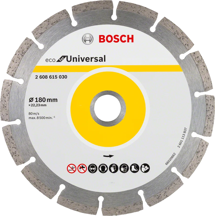 Bosch Ekonomik Seri Elmas Bıçak 9+1 180 mm