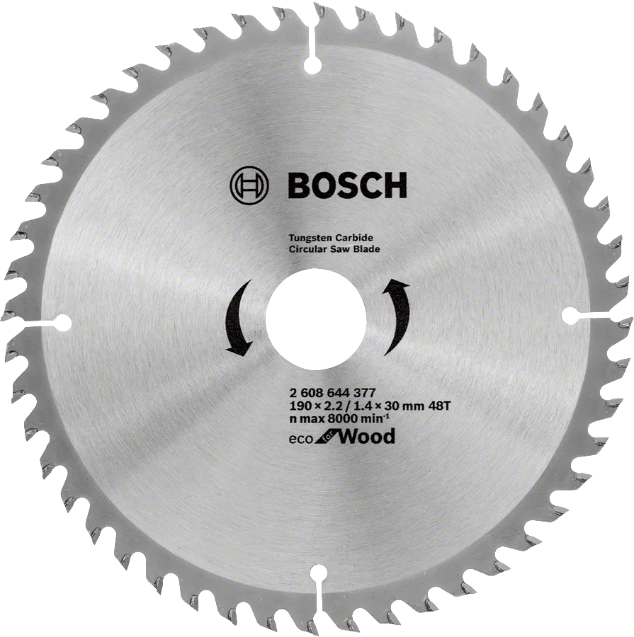 Bosch ECOW Daire Testere Bıçağı 190x30mm 48D