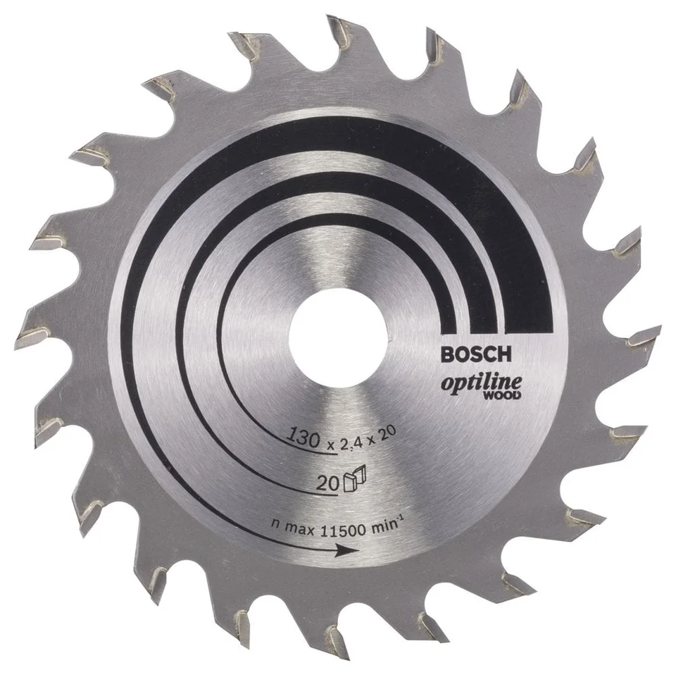 Bosch Daire Testere Bıçağı 130x20/16 mm 20 Diş