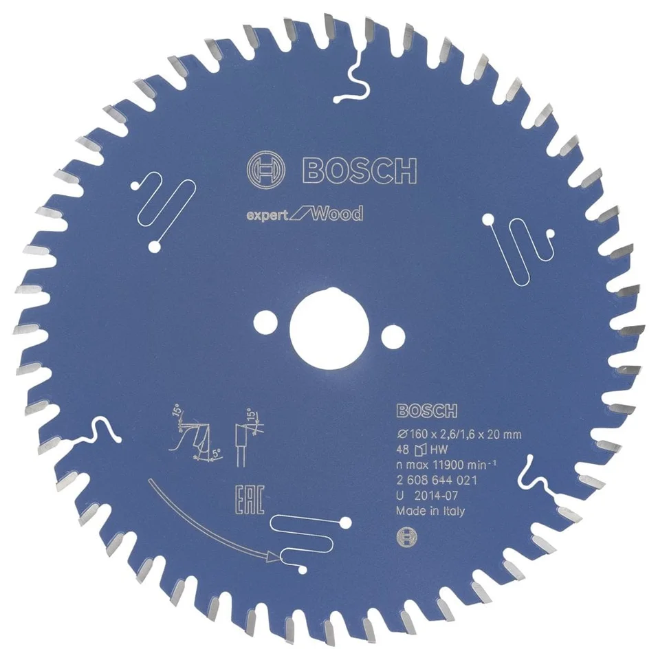 Bosch Daire testere bıçağı 160x2.6/16x20