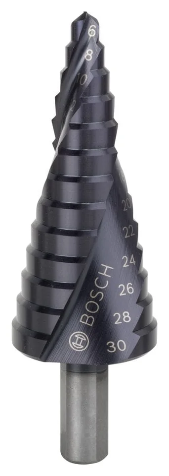Bosch HSS-AlTiN 13 Kademeli Matkap Ucu 6-30 mm