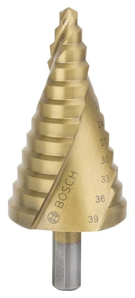 Bosch HSS-Titanynum 12 Kademeli Matkap Ucu 6-39 mm