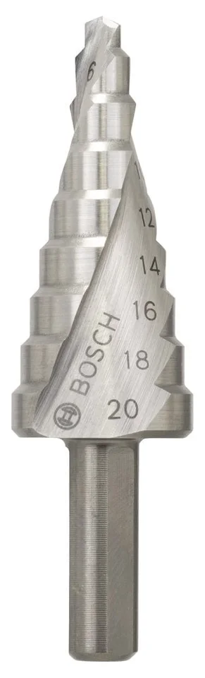 Bosch HSS 9 Kademeli Matkap Ucu 4-20 mm