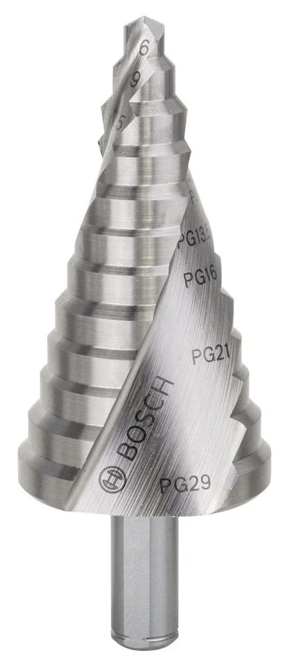 Bosch HSS 12 Kademeli Matkap Ucu PG7-PG29