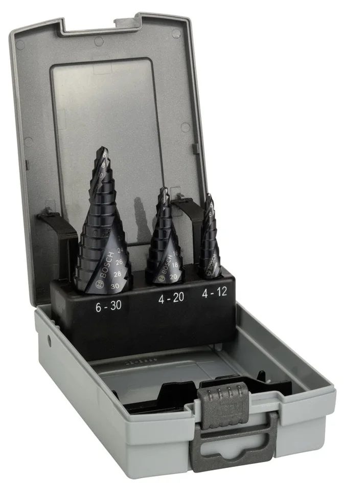 Bosch HSS-AlTiN Kademeli Matkap Ucu 4-30mm Set(3lü)