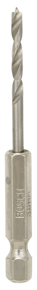 Bosch HEX Şaftlı Ahşap Matkap Ucu 3x74 mm