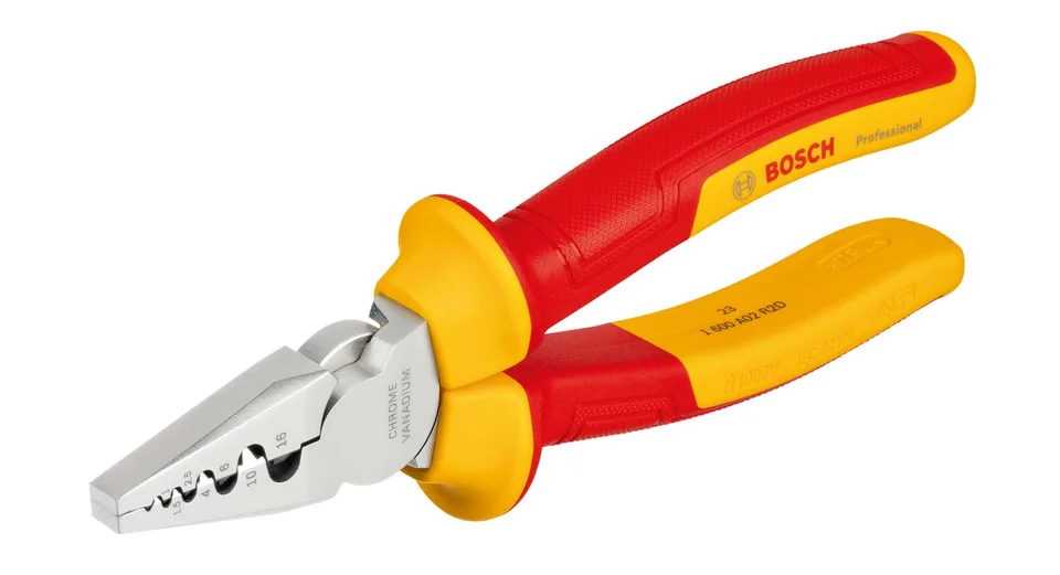 Bosch VDE Sıkma Pensesi 180 mm
