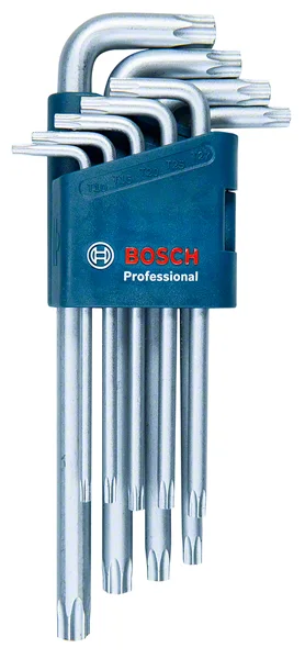 Bosch Profesyonel Alyan Anahtar Takımı Hex 9 Parça (1,5-10 Mm)