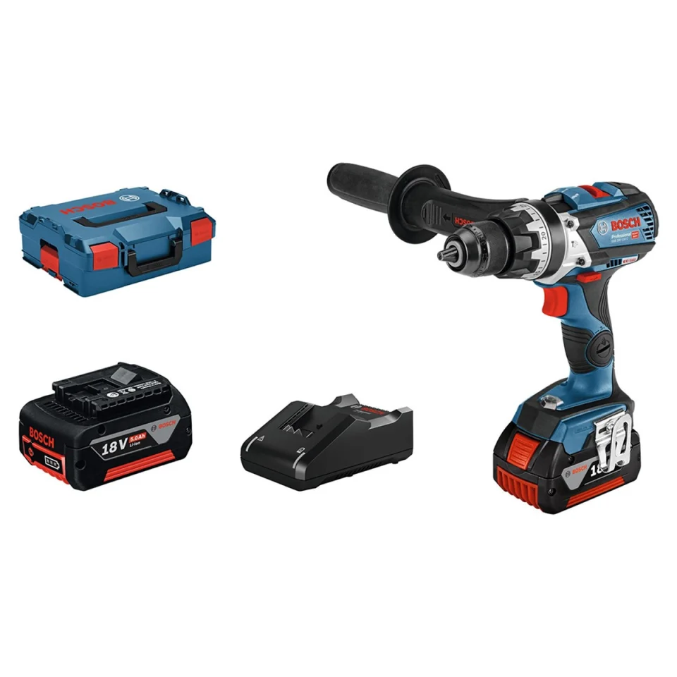 Bosch GSB 18V-110 C Akülü Delme Vidalama (2x5Ah Akülü)