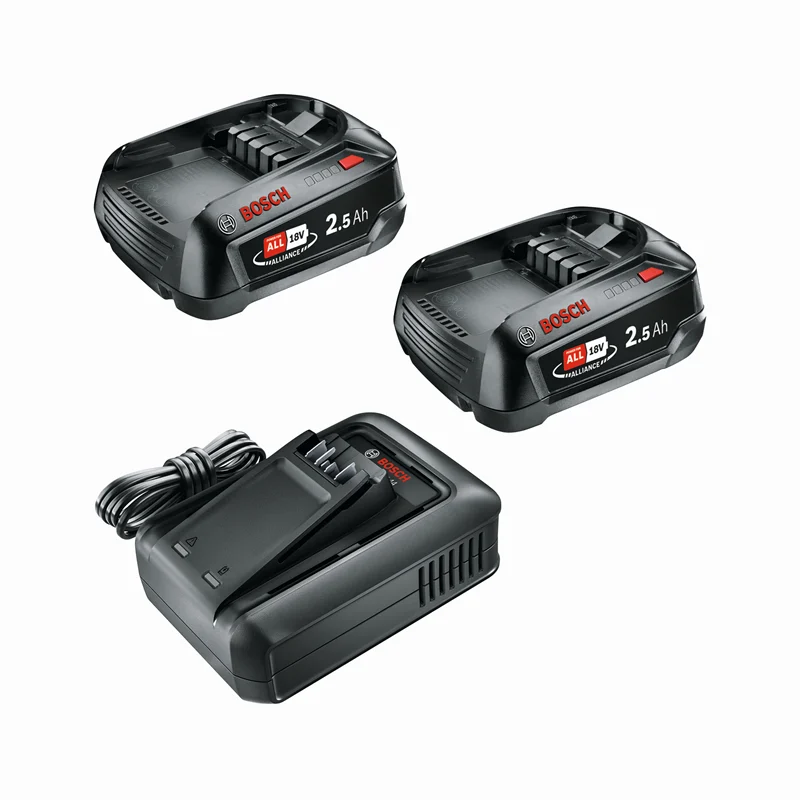 Bosch Akü Seti Seti Başlangıç Seti (2x2,5 Ah + Al 18V-44)