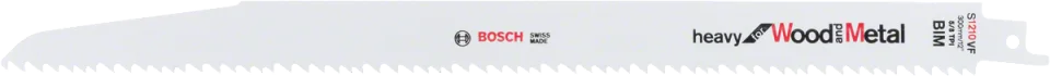 Bosch - Heavy Serisi Ahşap Ve Metal için Panter Testere Bıçağı S 1210 VF - 5'li
