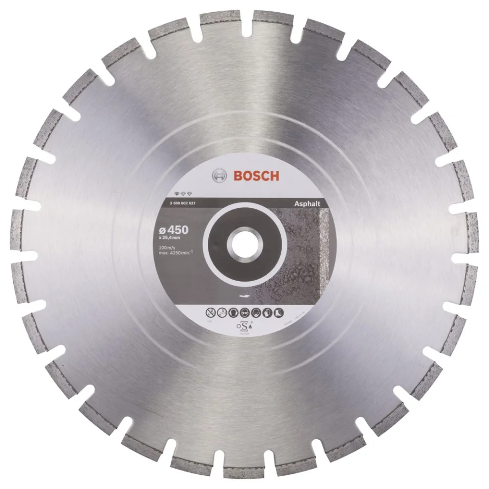 Bosch - Standard Seri Asfalt İçin Elmas Kesme Diski 450 mm