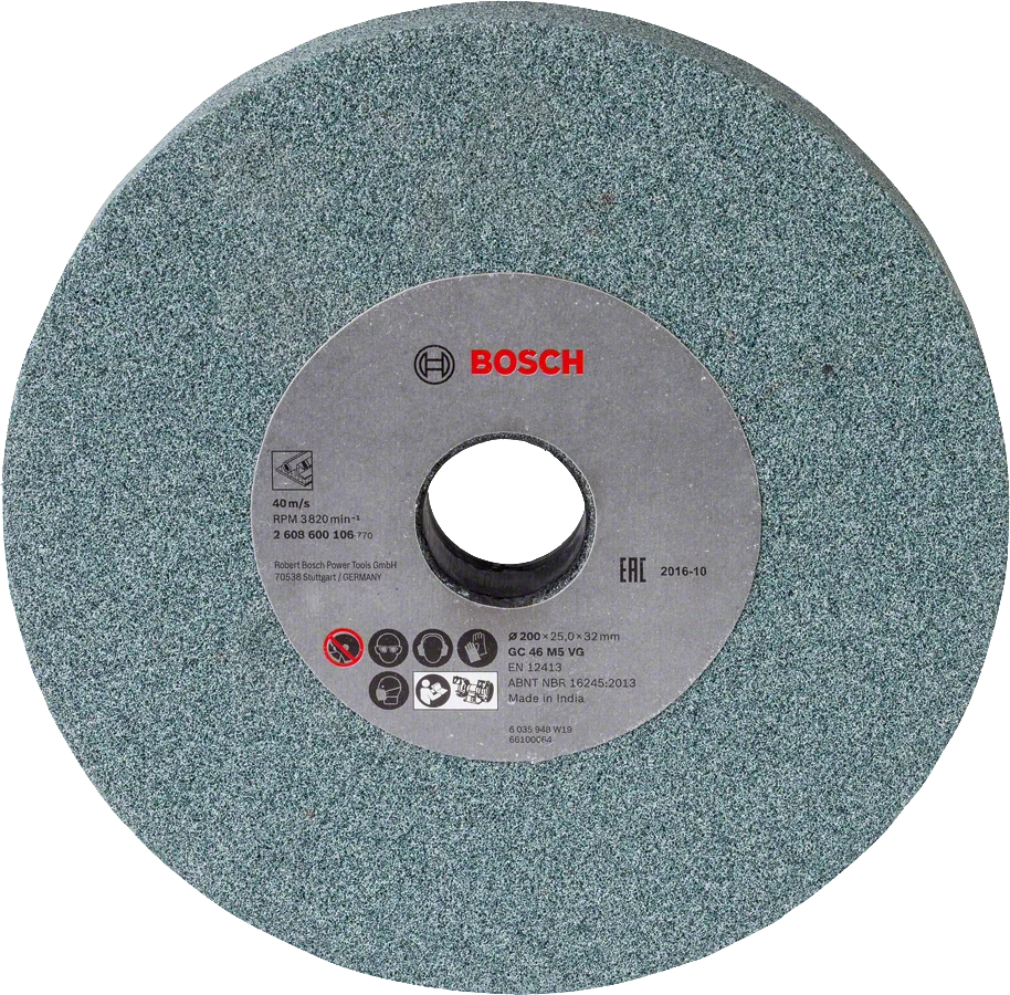 Bosch - 200*25*32 mm GSM 200/D SiC İçin 46 Kum Taşlama Taşı