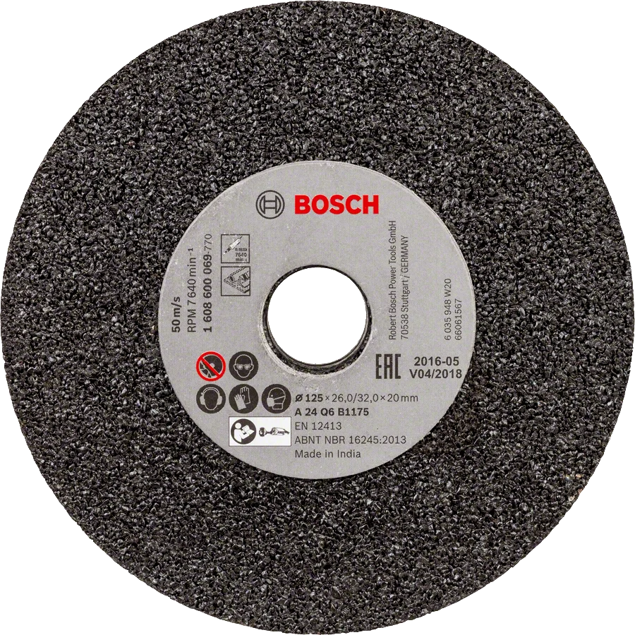 Bosch - GGS6S İçin 125 mm 24 Kum Taşlama Taşı
