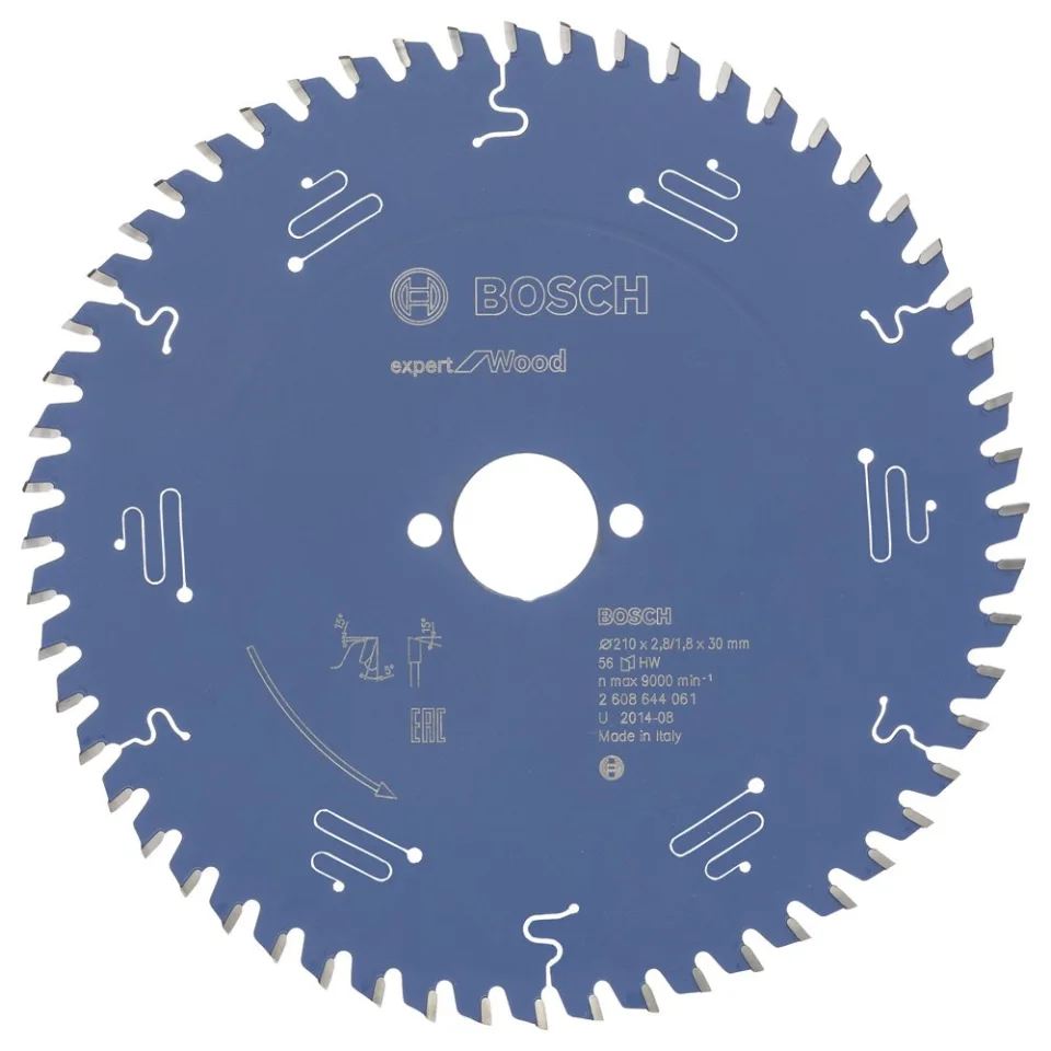 Bosch - Expert Serisi Ahşap için Daire Testere Bıçağı 210*30 mm 56 Diş
