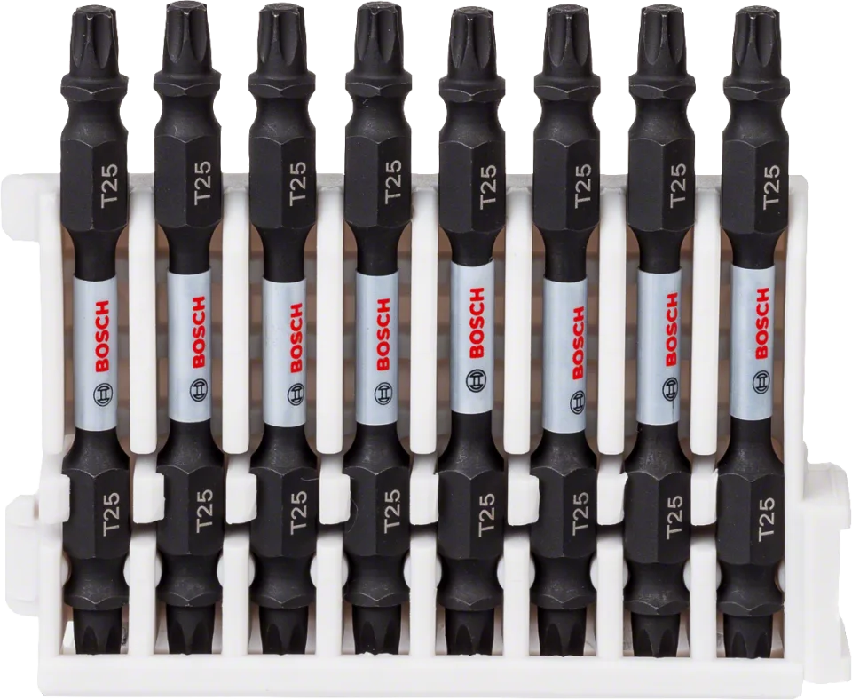 Bosch - Impact Control Serisi Çift Taraflı Vidalama Ucu 8'li T25 *65mm