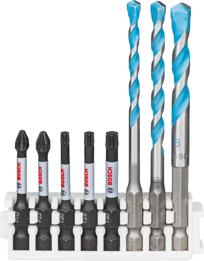 Bosch - Impact Control Serisi HEX-9 MC/Power Bit Karışık 8'li Set