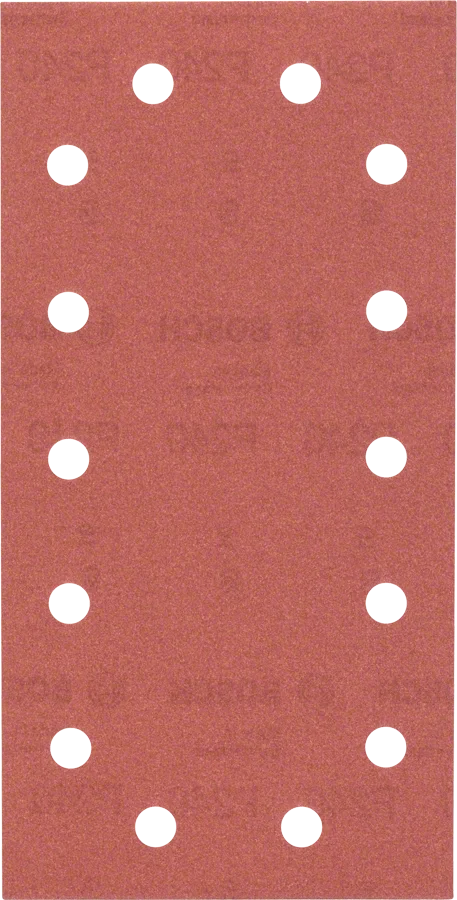 Bosch - Titreşimli Zımpara Kağıdı 10'lu, 115 x 230 mm 240 Kum 14 Delik