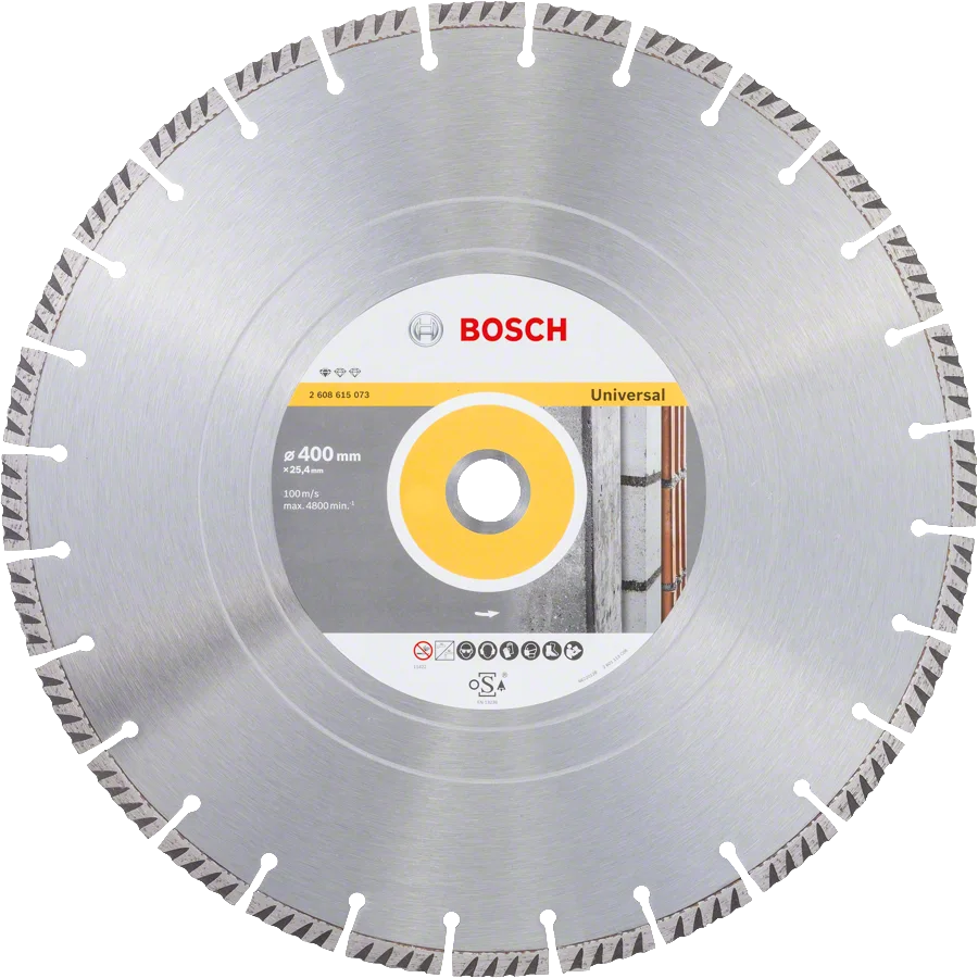 Bosch - Standard Seri Genel Yapı Malzemeleri ve Metal İçin Elmas Kesme Diski 400*25,4 mm